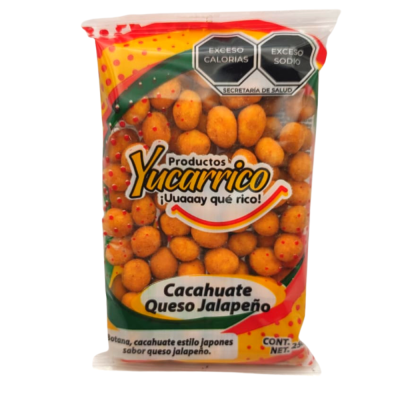 Cacahuate japonés queso jalapeño 250g.