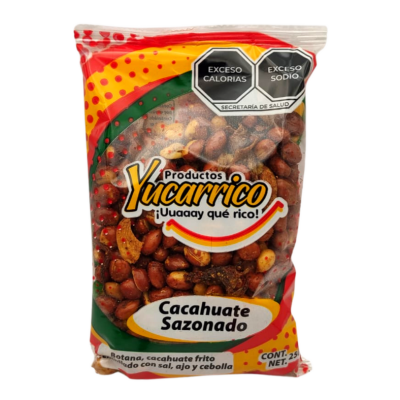 Cacahuate sazonado 250g.